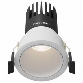 Встраиваемый светильник Maytoni Dip DL116-10W-4K-W в Нягани - nyagan.ok-mebel.com | фото
