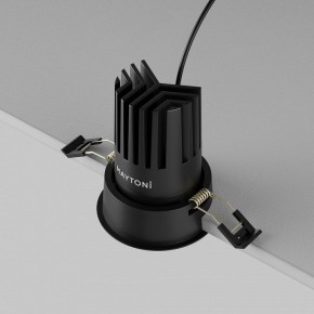 Встраиваемый светильник Maytoni Dip DL117-15W-2.7K-B в Нягани - nyagan.ok-mebel.com | фото 11