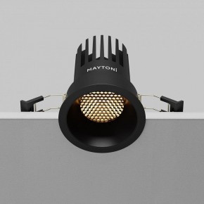 Встраиваемый светильник Maytoni Dip DL117-15W-2.7K-B в Нягани - nyagan.ok-mebel.com | фото 12