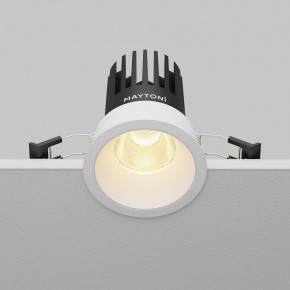 Встраиваемый светильник Maytoni Dip DL117-15W-2.7K-W в Нягани - nyagan.ok-mebel.com | фото 4