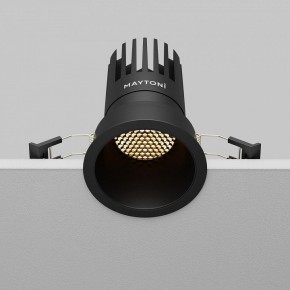Встраиваемый светильник Maytoni Dip DL118-15W-2.7K-B в Нягани - nyagan.ok-mebel.com | фото 6