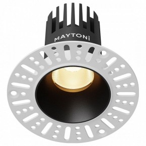 Встраиваемый светильник Maytoni Dip DL119-10W-2.7K-TRS-B в Нягани - nyagan.ok-mebel.com | фото