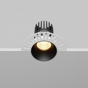 Встраиваемый светильник Maytoni Dip DL119-10W-2.7K-TRS-B в Нягани - nyagan.ok-mebel.com | фото 5