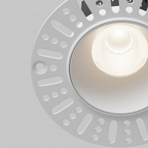 Встраиваемый светильник Maytoni Dip DL119-10W-4K-TRS-W в Нягани - nyagan.ok-mebel.com | фото 10