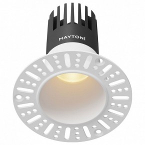 Встраиваемый светильник Maytoni Dip DL120-10W-2.7K-TRS-W в Нягани - nyagan.ok-mebel.com | фото