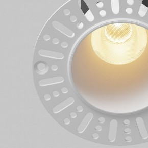 Встраиваемый светильник Maytoni Dip DL120-10W-2.7K-TRS-W в Нягани - nyagan.ok-mebel.com | фото 4