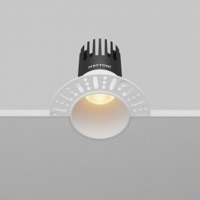 Встраиваемый светильник Maytoni Dip DL120-10W-2.7K-TRS-W в Нягани - nyagan.ok-mebel.com | фото 6