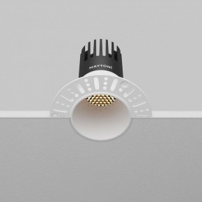 Встраиваемый светильник Maytoni Dip DL120-10W-2.7K-TRS-W в Нягани - nyagan.ok-mebel.com | фото 8