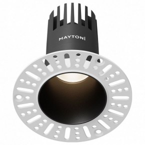 Встраиваемый светильник Maytoni Dip DL120-10W-4K-TRS-B в Нягани - nyagan.ok-mebel.com | фото