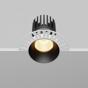 Встраиваемый светильник Maytoni Dip DL121-15W-2.7K-TRS-B в Нягани - nyagan.ok-mebel.com | фото 5