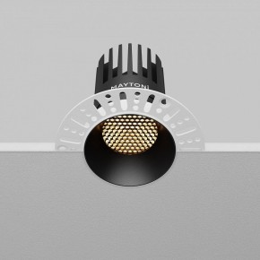 Встраиваемый светильник Maytoni Dip DL121-15W-2.7K-TRS-B в Нягани - nyagan.ok-mebel.com | фото 7