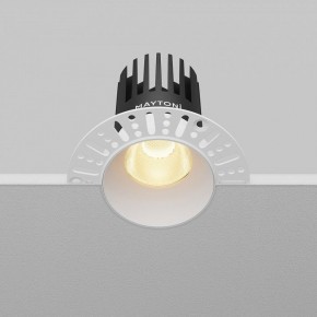 Встраиваемый светильник Maytoni Dip DL121-15W-2.7K-TRS-W в Нягани - nyagan.ok-mebel.com | фото 5