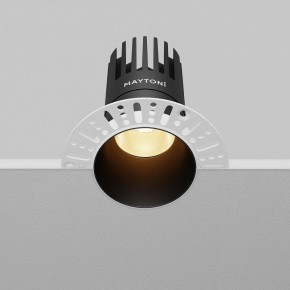 Встраиваемый светильник Maytoni Dip DL122-15W-2.7K-TRS-B в Нягани - nyagan.ok-mebel.com | фото 5