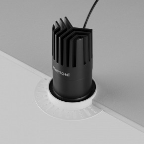 Встраиваемый светильник Maytoni Dip DL122-15W-2.7K-TRS-B в Нягани - nyagan.ok-mebel.com | фото 6