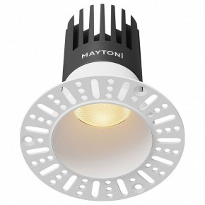 Встраиваемый светильник Maytoni Dip DL122-15W-2.7K-TRS-W в Нягани - nyagan.ok-mebel.com | фото