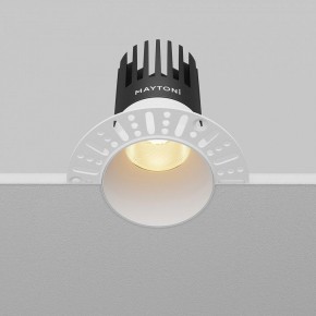 Встраиваемый светильник Maytoni Dip DL122-15W-2.7K-TRS-W в Нягани - nyagan.ok-mebel.com | фото 5
