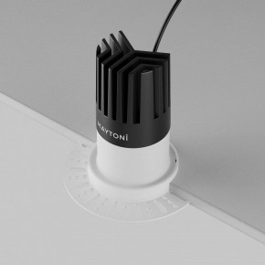 Встраиваемый светильник Maytoni Dip DL122-15W-2.7K-TRS-W в Нягани - nyagan.ok-mebel.com | фото 6