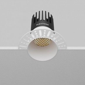 Встраиваемый светильник Maytoni Dip DL122-15W-2.7K-TRS-W в Нягани - nyagan.ok-mebel.com | фото 7