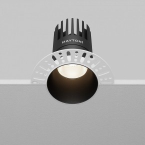 Встраиваемый светильник Maytoni Dip DL122-15W-4K-TRS-B в Нягани - nyagan.ok-mebel.com | фото 4