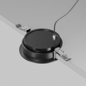 Встраиваемый светильник Maytoni Lens DL105-12W3K-B в Нягани - nyagan.ok-mebel.com | фото 4