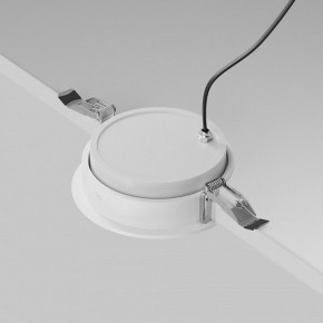 Встраиваемый светильник Maytoni Lens DL105-12W3K-W в Нягани - nyagan.ok-mebel.com | фото 2