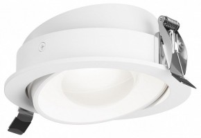 Встраиваемый светильник Maytoni Lens DL105-12W4K-W в Нягани - nyagan.ok-mebel.com | фото
