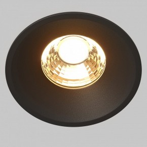 Встраиваемый светильник Maytoni Round DL058-12W2.7K-B в Нягани - nyagan.ok-mebel.com | фото 2