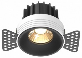 Встраиваемый светильник Maytoni Round DL058-12W2.7K-TRS-B в Нягани - nyagan.ok-mebel.com | фото