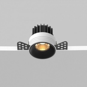 Встраиваемый светильник Maytoni Round DL058-7W2.7K-TRS-B в Нягани - nyagan.ok-mebel.com | фото 4