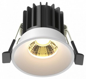Встраиваемый светильник Maytoni Round DL058-7W2.7K-W в Нягани - nyagan.ok-mebel.com | фото 2