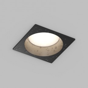 Встраиваемый влагозащищенный светильник DEEP, IP65, 15 Вт, GU5.3, LED, черный, пластик в Нягани - nyagan.ok-mebel.com | фото 3