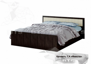 "Фиеста" кровать 1,4м LIGHT в Нягани - nyagan.ok-mebel.com | фото 1