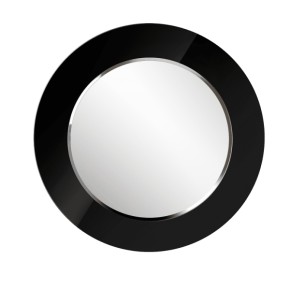 Зеркало круглое черный (РМ/02) в Нягани - nyagan.ok-mebel.com | фото