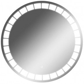 Зеркало Маскат 700х700 с подсветкой Домино (GL7057Z) в Нягани - nyagan.ok-mebel.com | фото