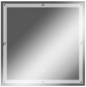 Зеркало Паликир 700х700 с подсветкой Домино (GL7051Z) в Нягани - nyagan.ok-mebel.com | фото