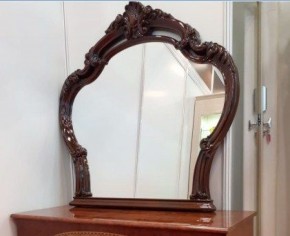 Зеркало в раме к кровати 1800, Ирина (08.250) орех в Нягани - nyagan.ok-mebel.com | фото